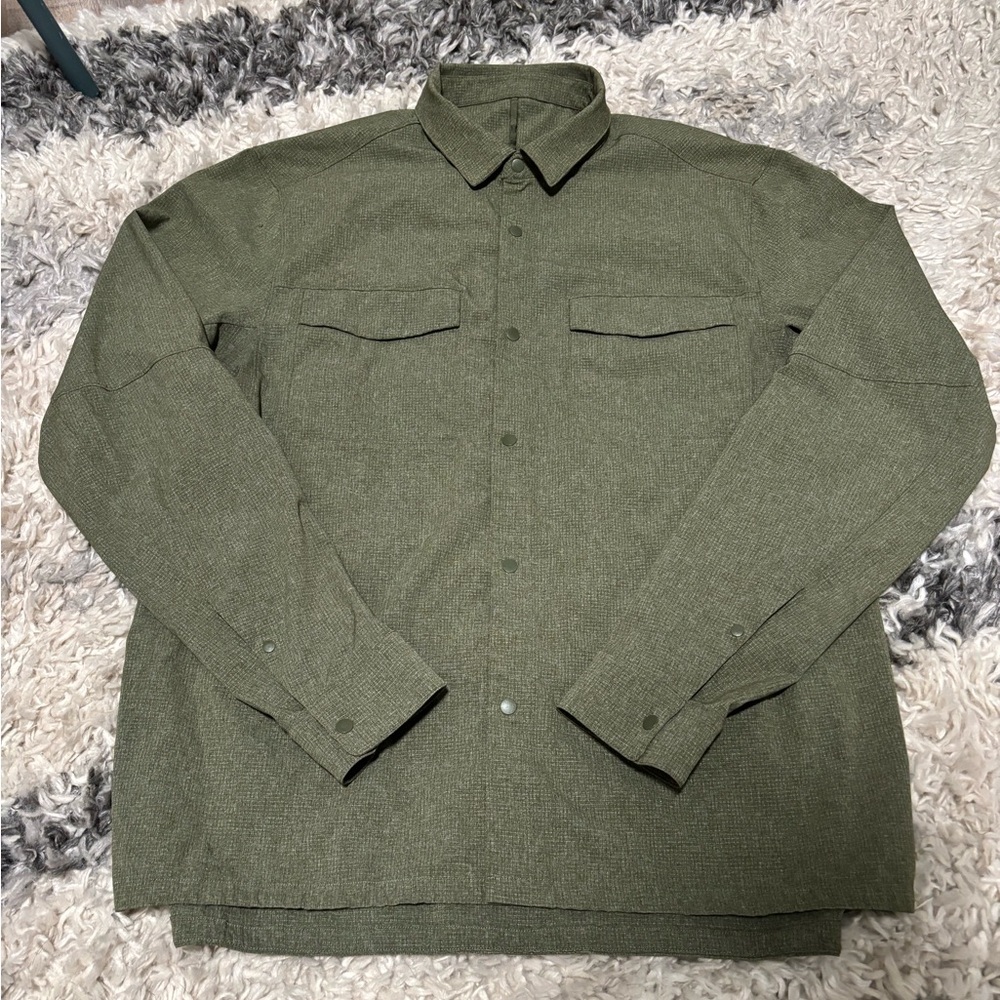 Lululemon Airing Easy Overshirt *Ventlight Mesh L